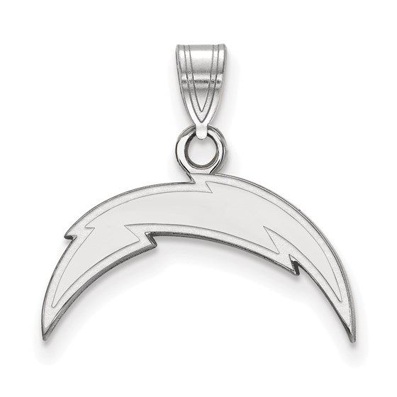Sterling Silver Los Angeles Chargers Small Pendant Sterling Silver Los Angeles Chargers Small Pendant